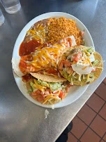 Combo 1 - One Bean Tostada & One Cheese Enchilada